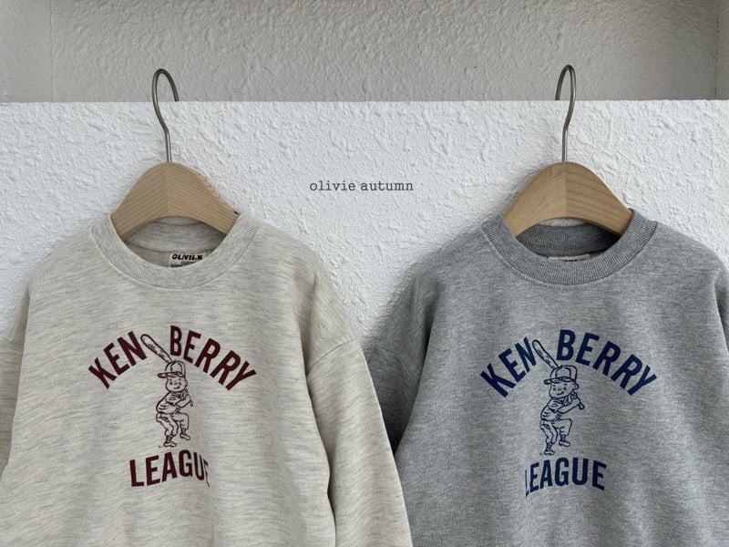 League Sweatshirt by Olivie for Child - view 2