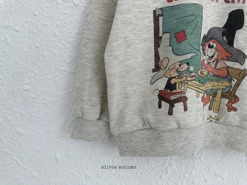Little Mouse Sweatshirt by Olivie for Child - view 4