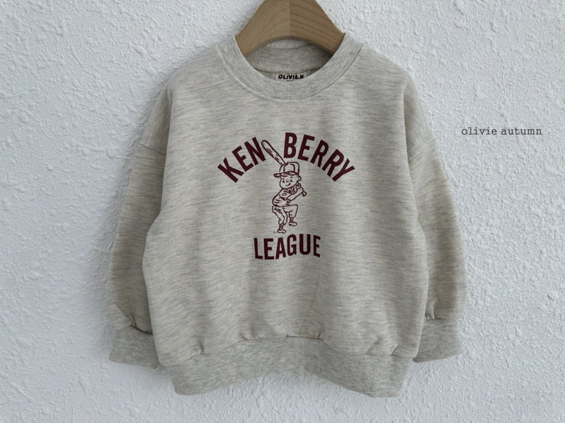 League Sweatshirt by Olivie for Child - view 3