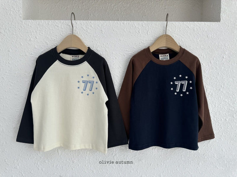 Olivie - Korean Children Fashion - #kidzfashiontrend - 77 Raglan Tee