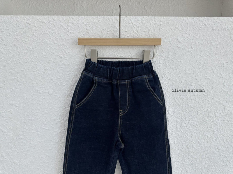 Olivie - Korean Children Fashion - #magicofchildhood - Heart Jeans - 2