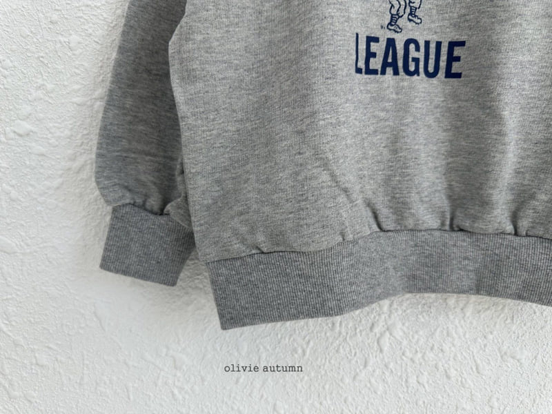 League Sweatshirt by Olivie for Child - view 8