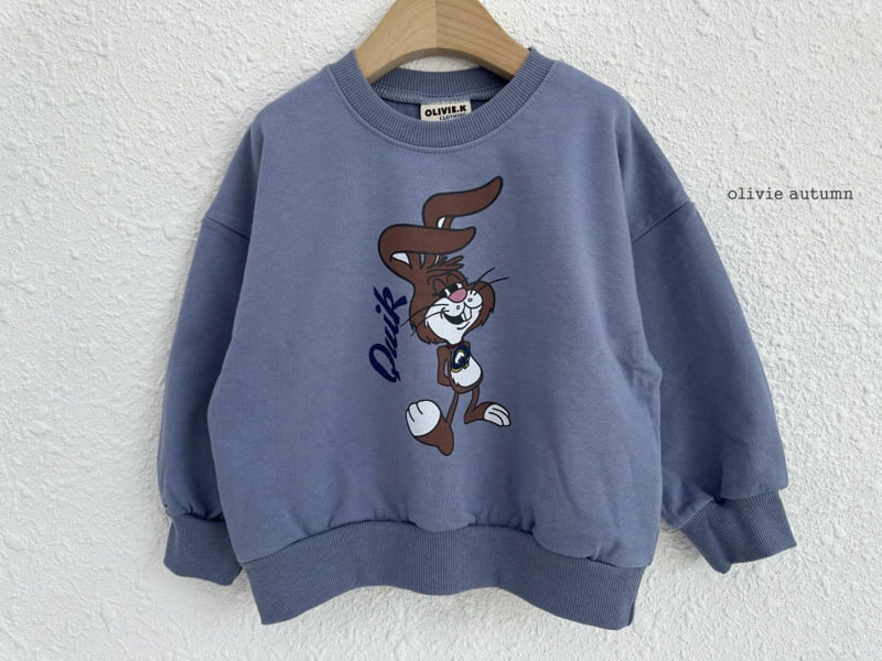 Rabbit Sweatshirt by Olivie for Child - view 6