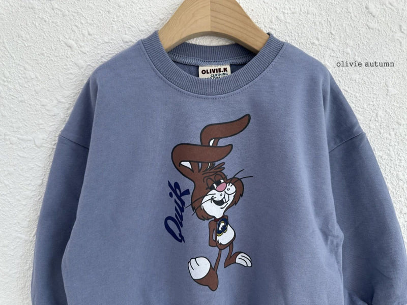 Rabbit Sweatshirt by Olivie for Child - view 7