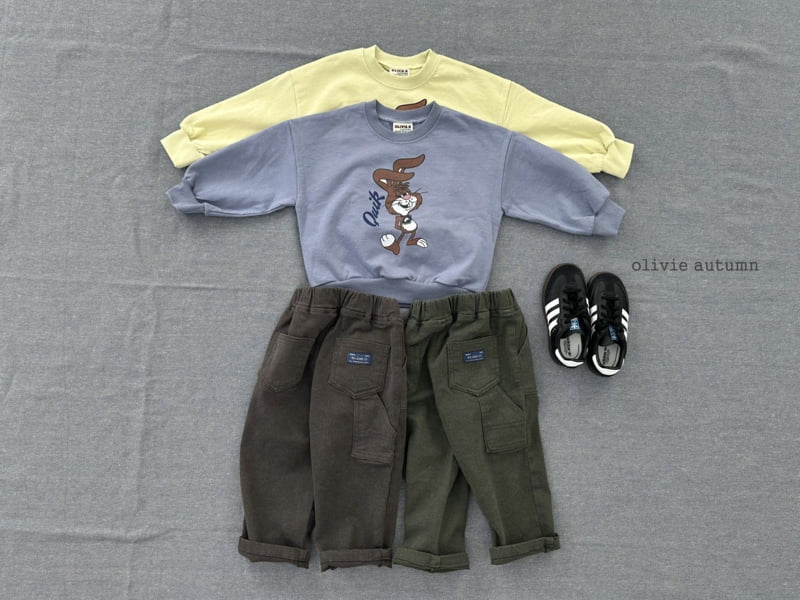 Rabbit Sweatshirt by Olivie for Child - view 10