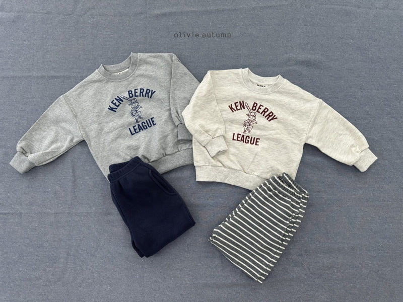 League Sweatshirt by Olivie for Child - view 10