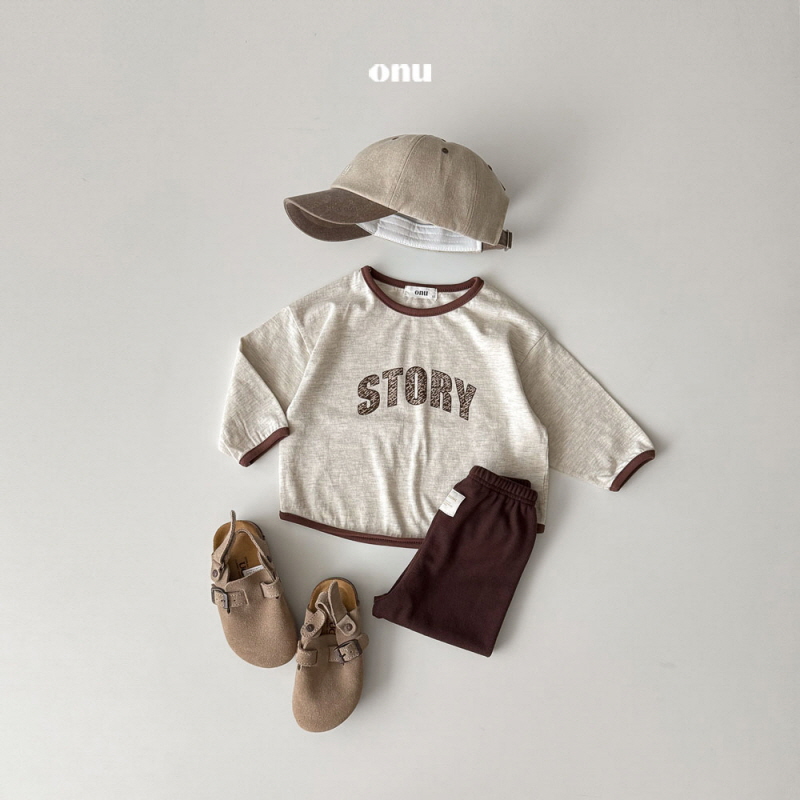 Onu - Korean Children Fashion - #Kfashion4kids - Story Line Tee - 9