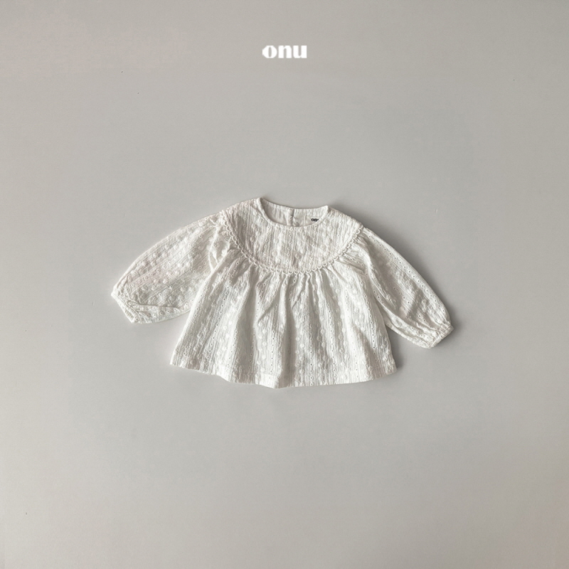 Onu - Korean Children Fashion - #childofig - Scallop Blouse - 12