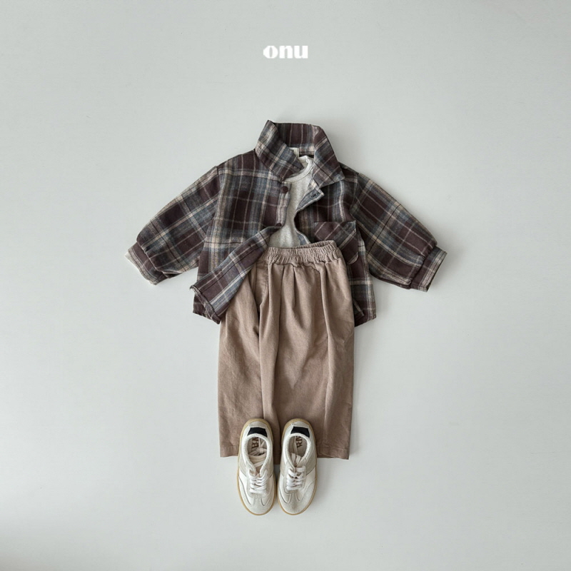 Onu - Korean Children Fashion - #childofig - Autumn Check Shirt - 9