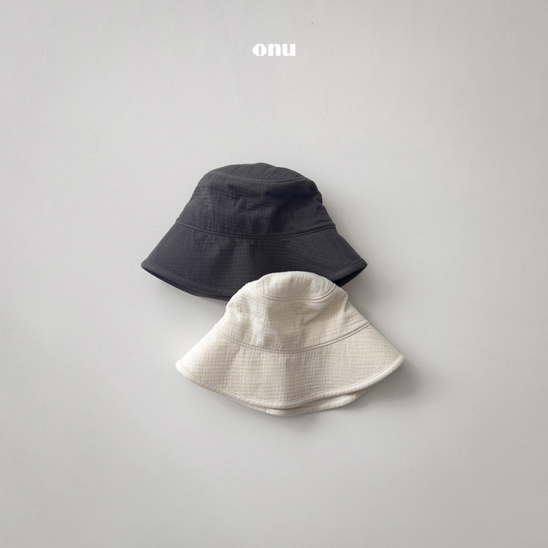 Onu - Korean Children Fashion - #childofig - Label Bucket Hat - 6