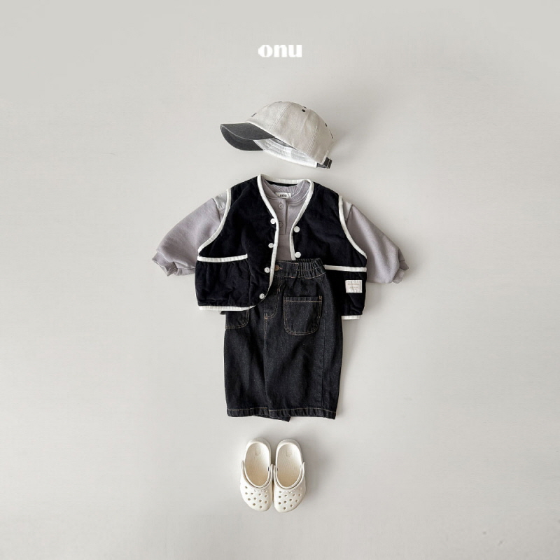Onu - Korean Children Fashion - #childofig - Henley Sweatshirt - 6