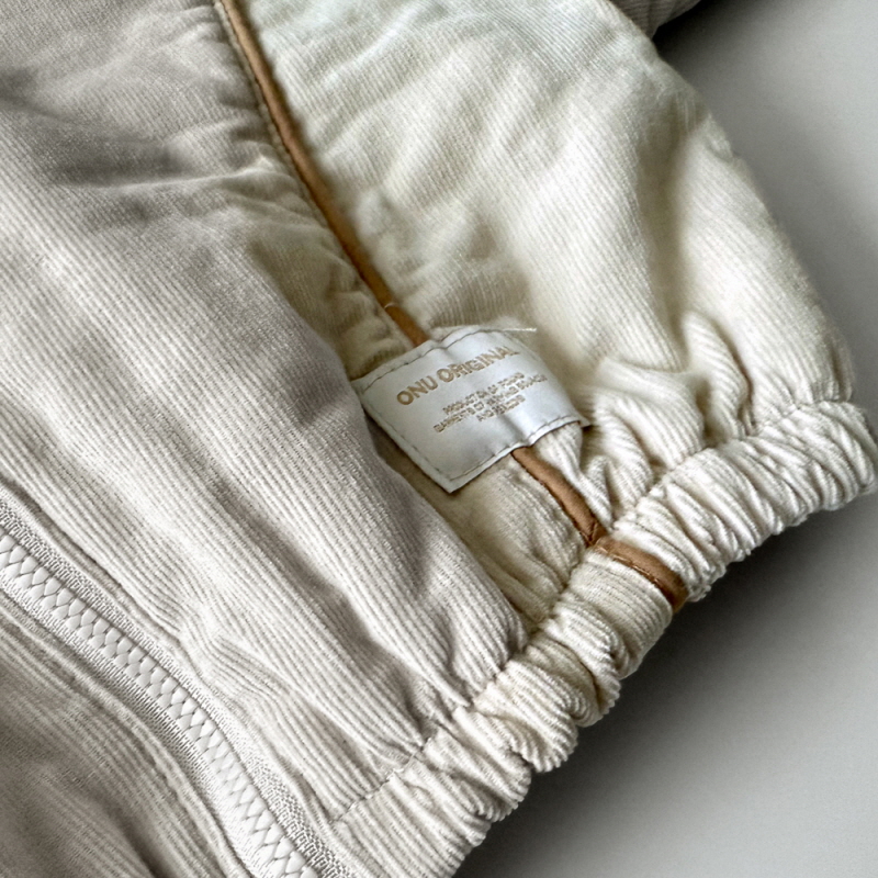 Onu - Korean Children Fashion - #childofig - Corduroy Hooded Jumper - 5