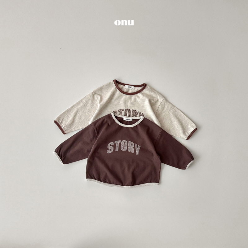 Onu - Korean Children Fashion - #childofig - Story Line Tee