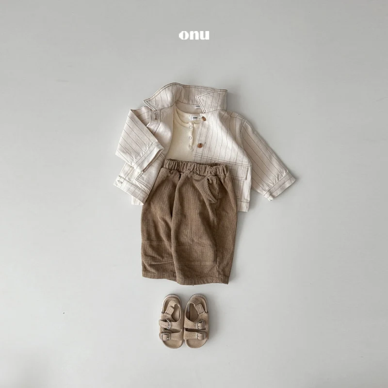 Onu - Korean Children Fashion - #childrensboutique - Vintage Denim Jacket - 6