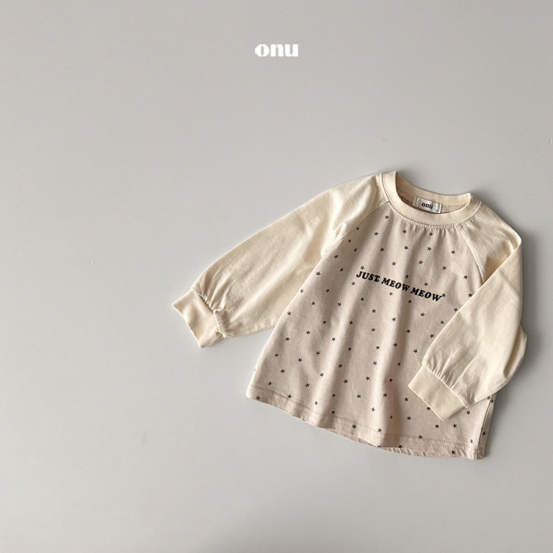 Onu - Korean Children Fashion - #childrensboutique - Star Raglan Tee - 3