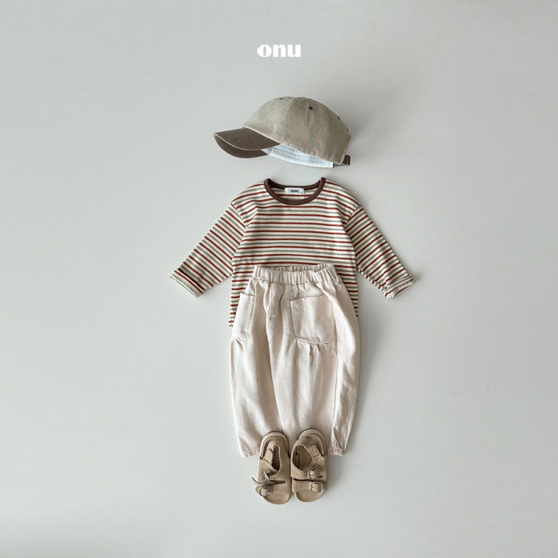 Onu - Korean Children Fashion - #designkidswear - Maple Ribbed Tee - 8