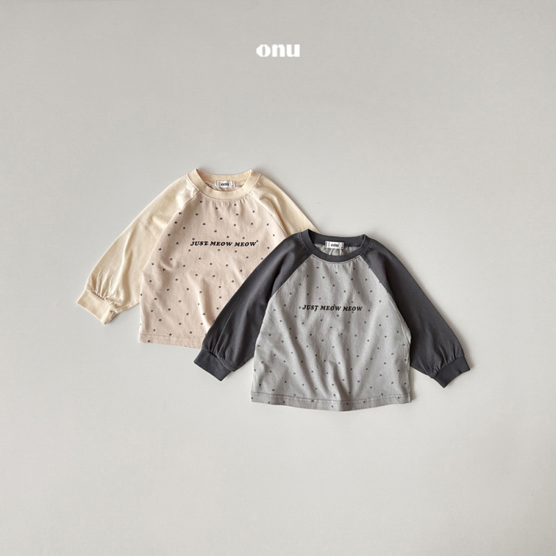 Onu - Korean Children Fashion - #childrensboutique - Star Raglan Tee - 4