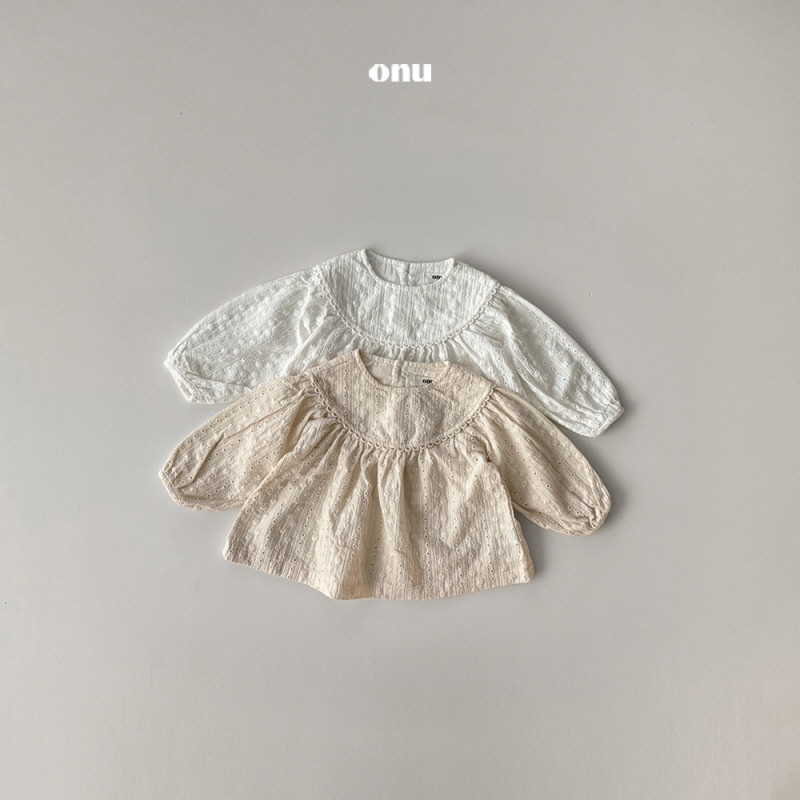 Onu - Korean Children Fashion - #designkidswear - Scallop Blouse