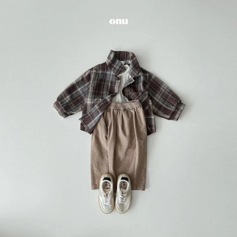 Onu - Korean Children Fashion - #designkidswear - Pleated Corduroy Pants - 7