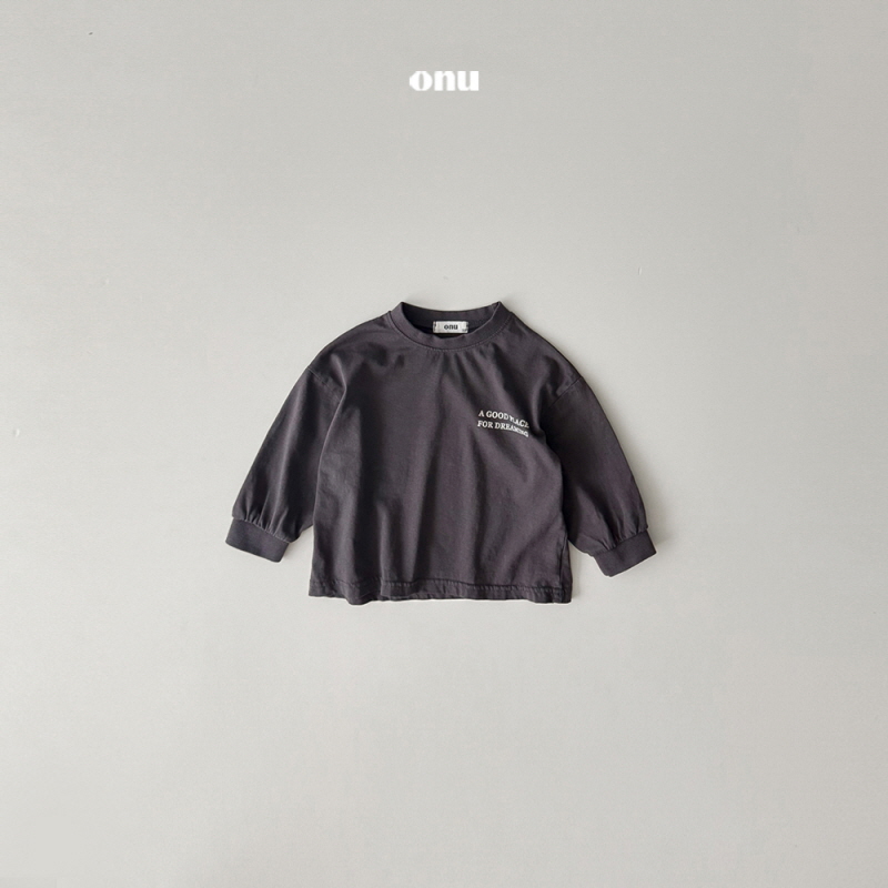 Onu - Korean Children Fashion - #designkidswear - Mocha Banded Tee - 12