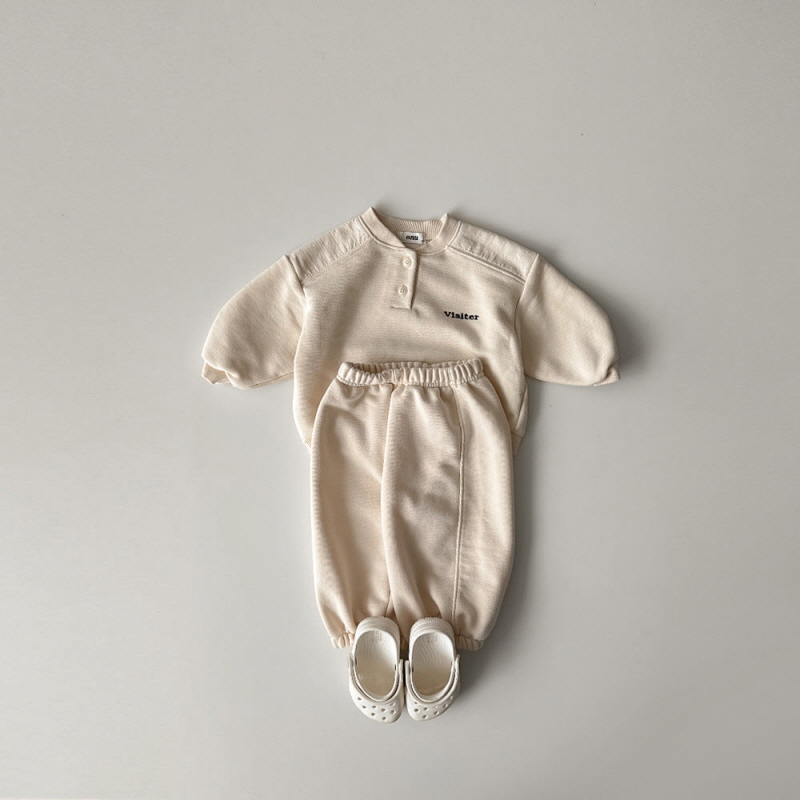 Onu - Korean Children Fashion - #designkidswear - Henley Sweatshirt - 8