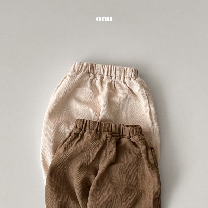Onu - Korean Children Fashion - #childrensboutique - Shirring Pocket Pants - 4