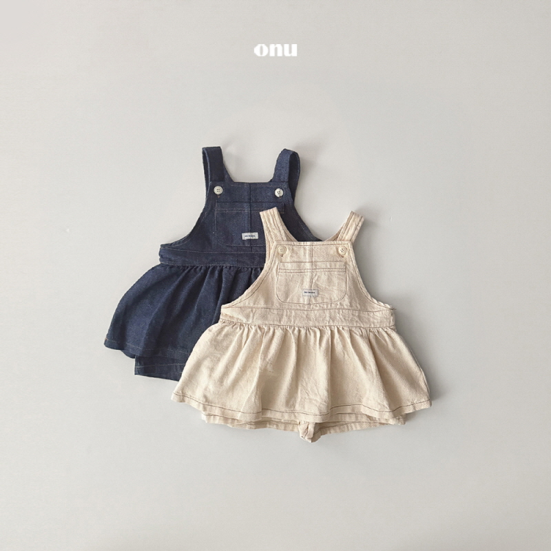 Onu - Korean Children Fashion - #designkidswear - Flare Overalls