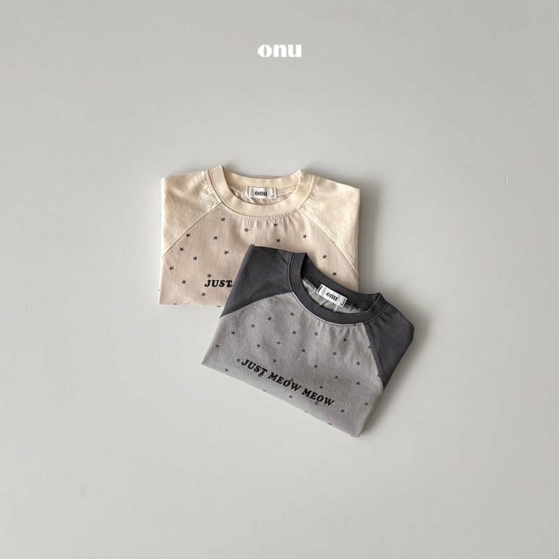 Onu - Korean Children Fashion - #discoveringself - Star Raglan Tee - 5