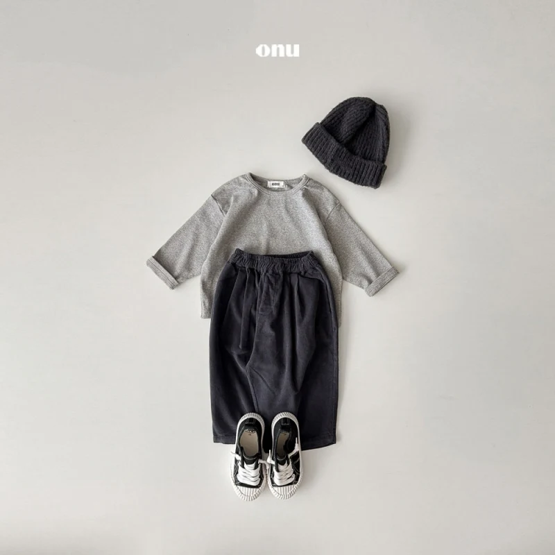 Onu - Korean Children Fashion - #discoveringself - Pleated Corduroy Pants - 8