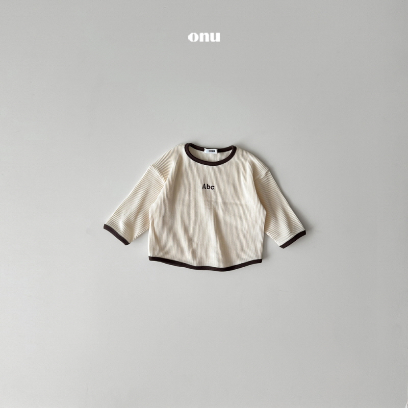 Onu - Korean Children Fashion - #discoveringself - Triangle Ribbed Long Sleeve Tee - 11