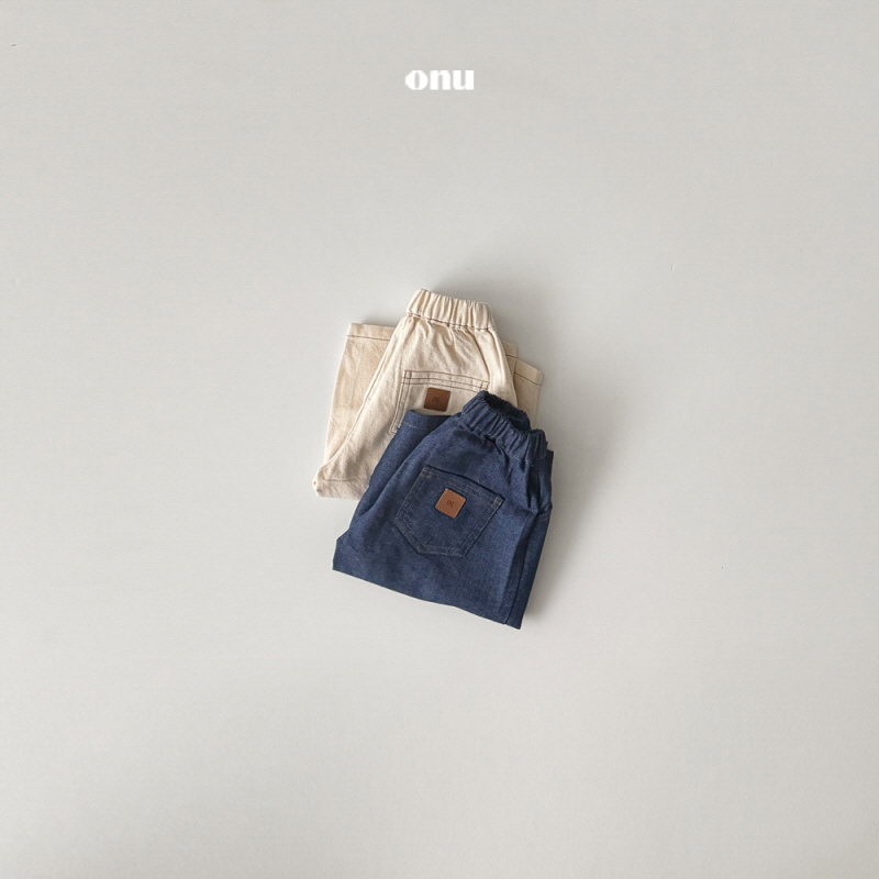 Onu - Korean Children Fashion - #fashionkids - Stitch Jeans - 3