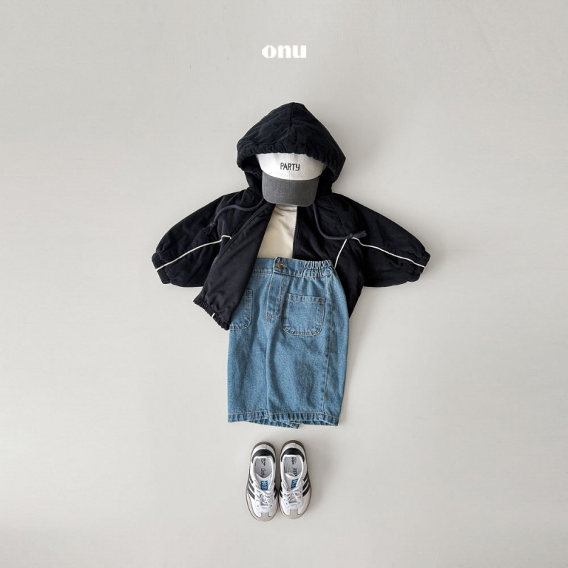 Onu - Korean Children Fashion - #fashionkids - Corduroy Hooded Jumper - 9