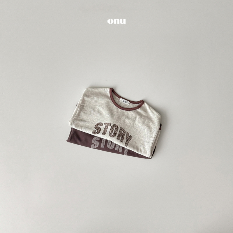 Onu - Korean Children Fashion - #fashionkids - Story Line Tee - 5