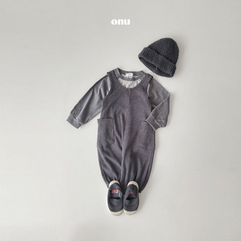 Onu - Korean Children Fashion - #kidsshorts - Knit Round Suit - 9