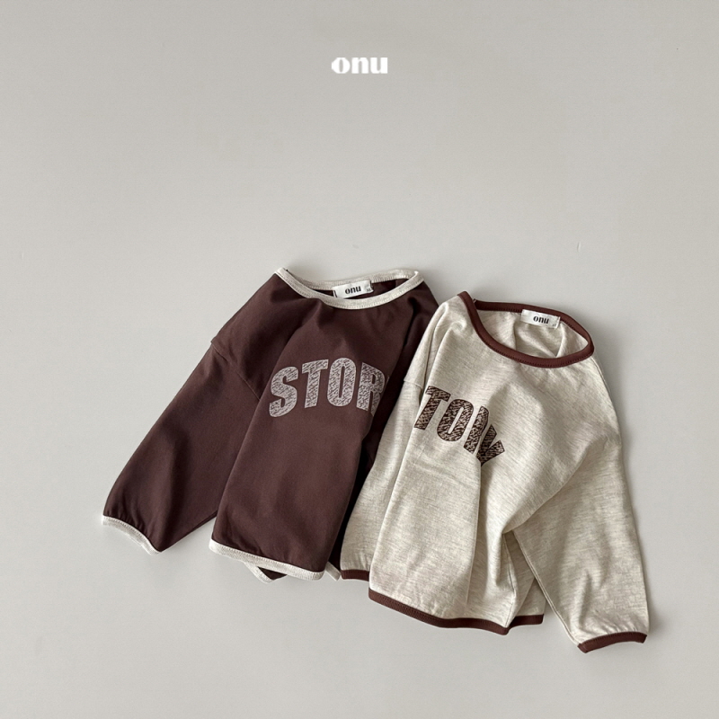 Onu - Korean Children Fashion - #kidsshorts - Story Line Tee - 6