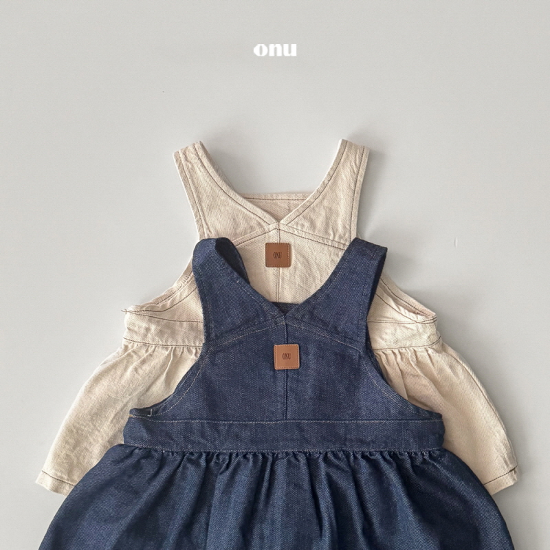 Onu - Korean Children Fashion - #fashionkids - Flare Overalls - 4