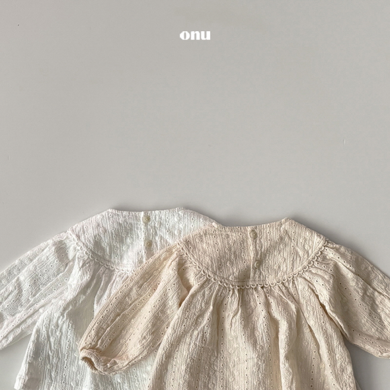 Onu - Korean Children Fashion - #kidsstore - Scallop Blouse - 5