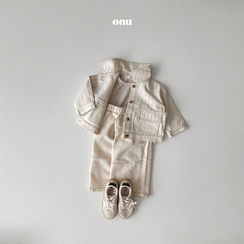 Onu - Korean Children Fashion - #kidsstore - Stitch Jeans - 5
