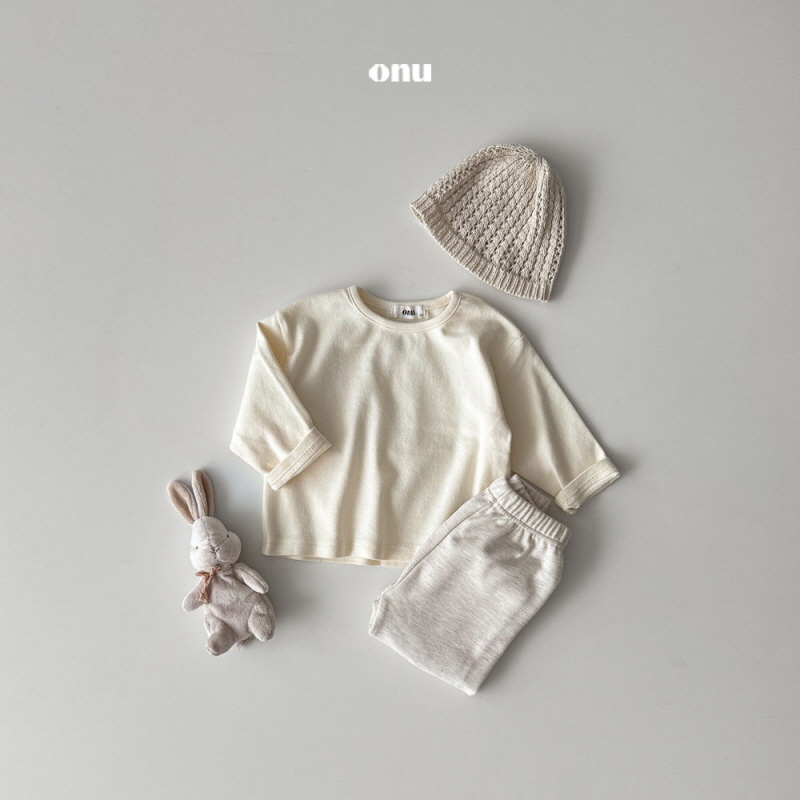 Onu - Korean Children Fashion - #kidsstore - Ribbed Slim Pants - 6