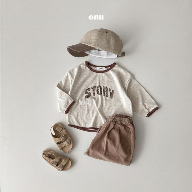 Onu - Korean Children Fashion - #kidsstore - Story Line Tee - 7