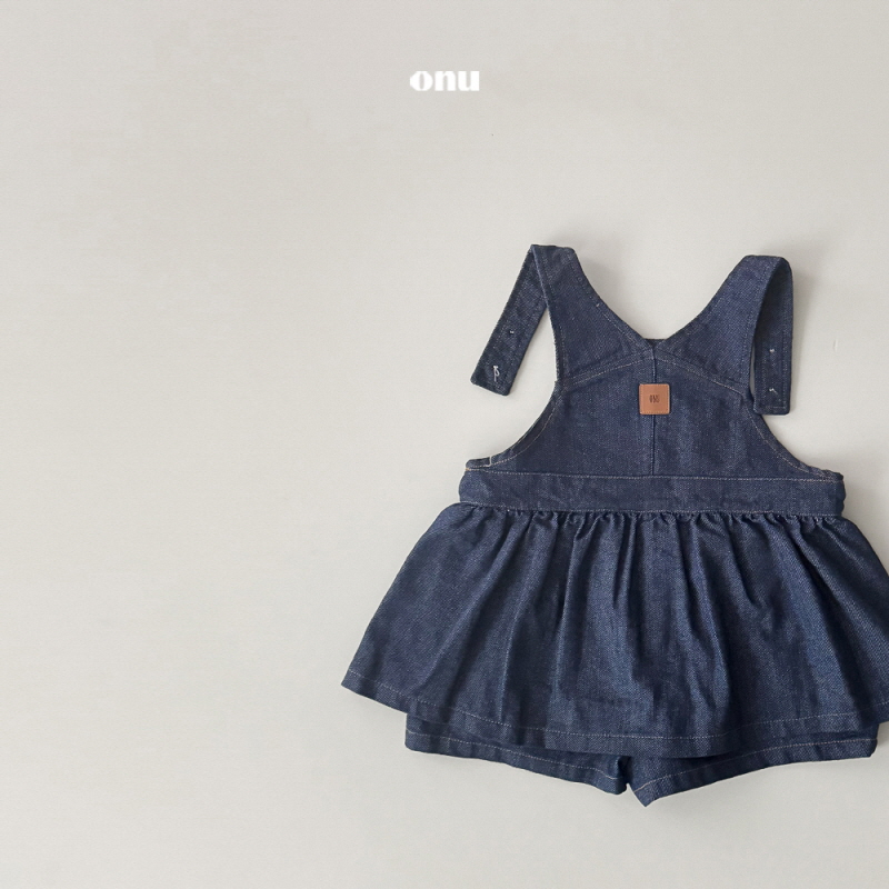 Onu - Korean Children Fashion - #kidsstore - Flare Overalls - 5