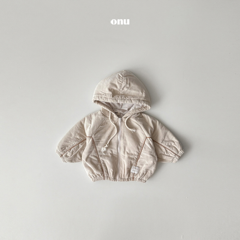 Onu - Korean Children Fashion - #kidzfashiontrend - Corduroy Hooded Jumper - 12