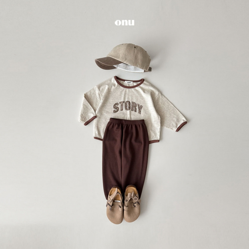 Onu - Korean Children Fashion - #kidzfashiontrend - Story Line Tee - 8