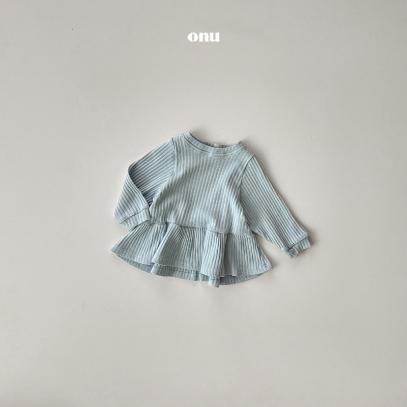 Onu - Korean Children Fashion - #kidzfashiontrend - Ribbed One-piece - 3