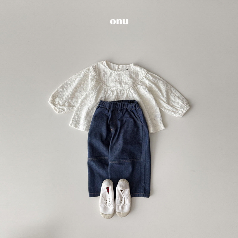 Onu - Korean Children Fashion - #littlefashionista - Scallop Blouse - 8