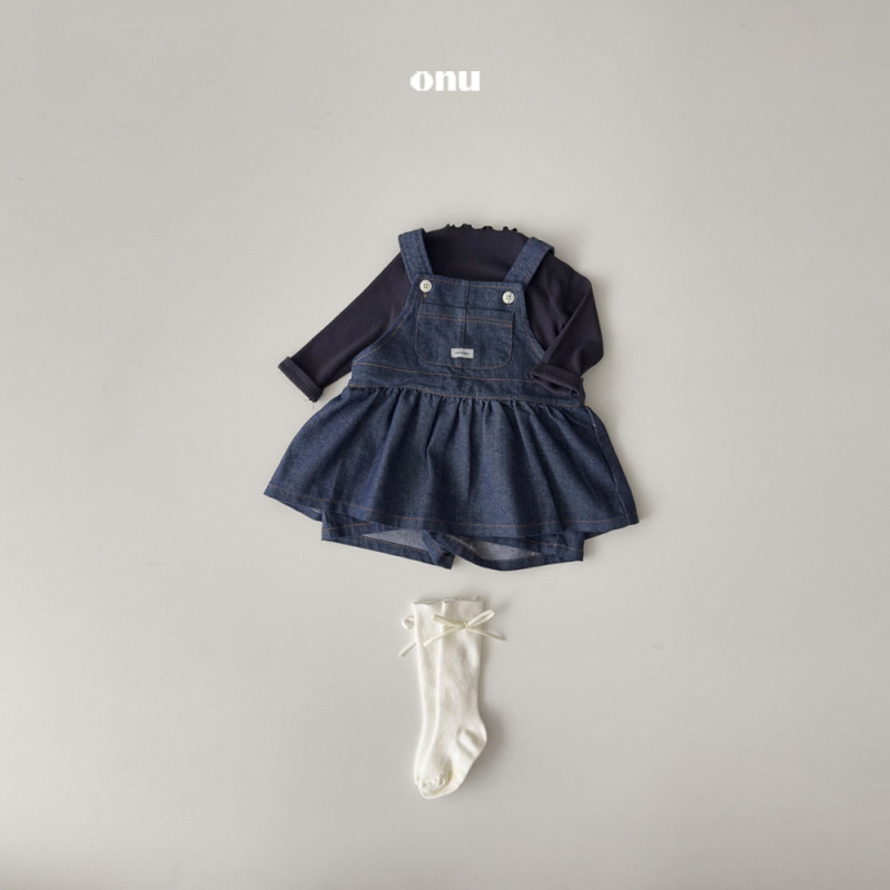 Onu - Korean Children Fashion - #littlefashionista - Flare Overalls - 8