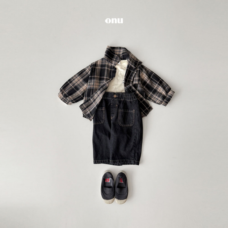 Onu - Korean Children Fashion - #magicofchildhood - Autumn Check Shirt - 6