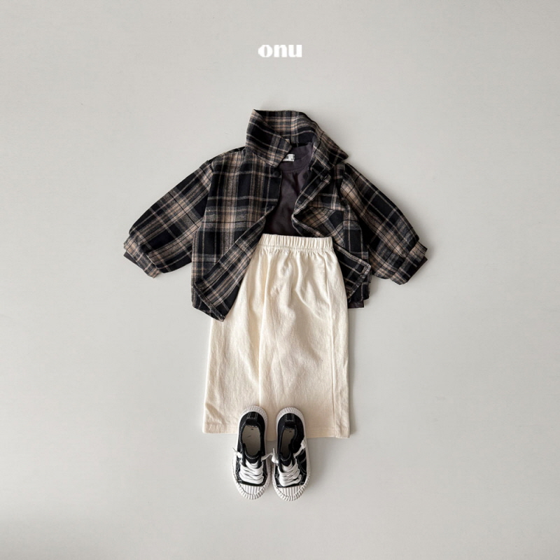 Onu - Korean Children Fashion - #minifashionista - Autumn Check Shirt - 7