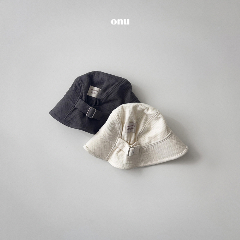 Onu - Korean Children Fashion - #minifashionista - Label Bucket Hat - 3