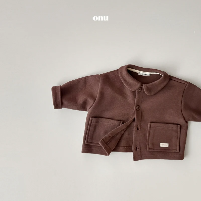 Onu - Korean Children Fashion - #magicofchildhood - Dungaree Jacket - 4